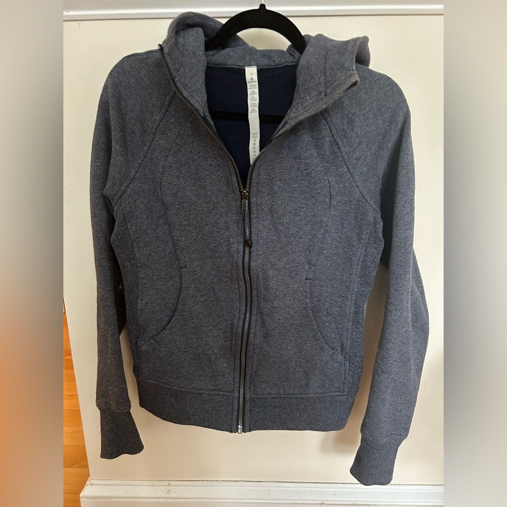 Lululemon Grey Scuba Hoodie